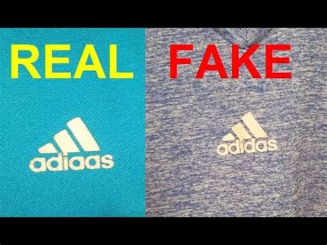 real vs fake adidas t shirt|adidas authentic badge.